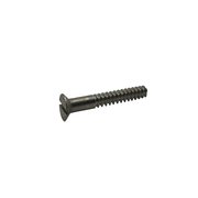 SUBURBAN BOLT AND SUPPLY Wood Screw, #4, 5/8 in, Zinc Plated Flat Head Phillips Drive A0290060040FZ